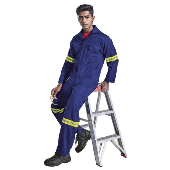 Barron Supreme Poly Cotton Conti Suit with Reflective model